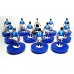 Subbuteo Andrew Table Soccer Italy 1970 World Cup Team on Classic Hasbro bases